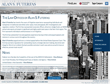 Tablet Screenshot of futerfaslaw.com
